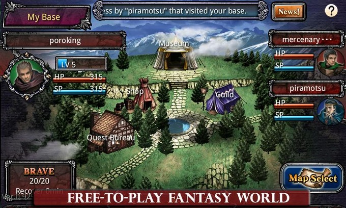 セガ・オブ・アメリカが初めて、ソーシャルゲームネットワークのPapayaMobileに対応したゲーム『  Fallen Realms  』をAndroidでリリースしました。