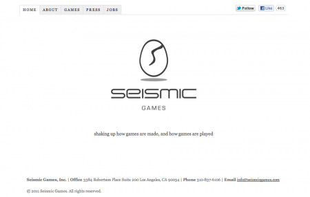 米L.Aに拠点を置くソーシャルゲームディベロッパーの  Seismic Games  が、  DFJ Frontier  らがリードするシリーズAラウンドにて計200万ドル（約1.5億円）の資金調達を行った。