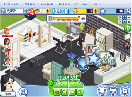 エレクトロック・アーツ（以下EA）  /Playfishが、中国最大のオンラインコミュニティサービスを展開する  Tencent  のソーシャルゲームプラットフォーム「  QZone  」にてソーシャルゲーム『The Sims Social』を提供する。
