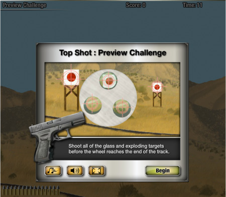 歴史エンタテインメント専門チャンネルの  ヒストリーチャンネル  が、世界史上の様々な武器を紹介する番組「  TOP SHOT  」をモチーフにしたソーシャルゲーム『  TOP SHOT: The Game  』をフェイスブックにてリリースした。