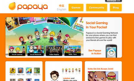 中国の  PapayaMobile  が、同社が運営するAndroid向けソーシャルゲーム・ネットワーク「Papaya network」が5000万ユーザーを獲得したと発表した。  2500万ユーザー獲得を発表した昨年8月  から約半年でユーザー数を倍にしたことになる。