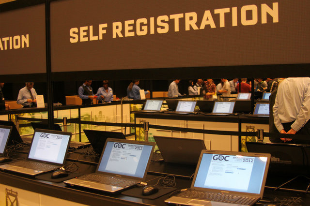 ただいま現地時間4日の21時です。ここ米国サンフランシスコのモスコーニセンターにて、明日から今年で26回目となるGame Developers Conference 2012が開幕します。