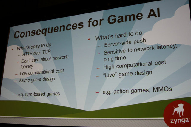 GDC初日の「AI Summit」にて実施された「Managing the Masses: Crafting AI for Online Games」のセッションの中で、ジンガのRobert Zubek氏は人気のソーシャルゲーム『CityVille』に実装された、NPCのAIについて紹介しました。
