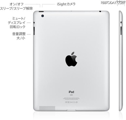 米Appleは現地時間7日、新型iPadを発表した。名称について、「iPad 3」「iPad HD」など憶測を呼んでいたが、発表会では名称についてのアナウンスは特になく、Appleの公式サイトでは、「The new iPad」とのみ紹介されている。日本でのキャリアは今のところソフトバンクの
