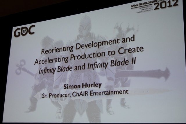 「Unreal Engine 3」を用いて開発されたiPhoneのアクションゲームとして圧倒的なクオリティで世界中に衝撃を与えた『Infinity Blade』。本作を開発したEpic Gamesの子会社のChAIR Entertainmentのシニアプロデューサー、Simon Hurley氏が「『Infinity Blade』と『Infini