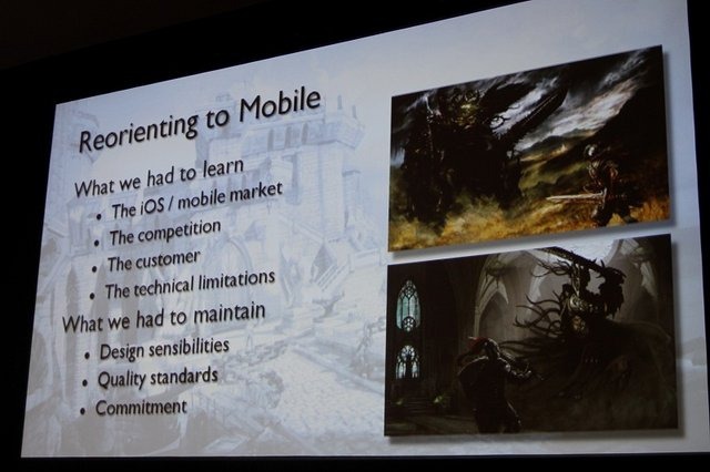 「Unreal Engine 3」を用いて開発されたiPhoneのアクションゲームとして圧倒的なクオリティで世界中に衝撃を与えた『Infinity Blade』。本作を開発したEpic Gamesの子会社のChAIR Entertainmentのシニアプロデューサー、Simon Hurley氏が「『Infinity Blade』と『Infini