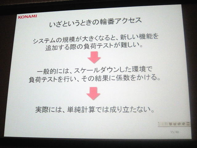 大量のページ遷移が集中する日本型モバイル・ソーシャルゲーム。今や「ゲームのおもしろさ」の中には「サーバが落ちない／アクセスが軽い」などの新しい条件が加わるようになりました。しかし、具体的なサーバ構成については（特にヒットタイトルでは）意外と知られてい