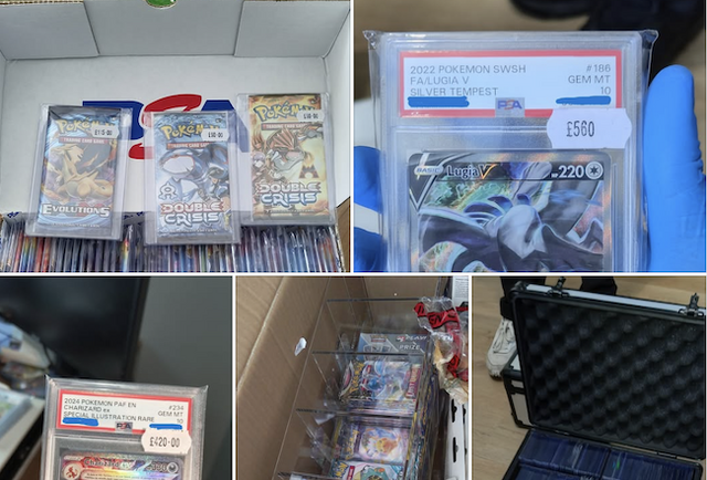 約4,800万円相当の盗難ポケモンカードがイギリスで押収―関与した男性1人逮捕、カードは持ち主への返還目指す
