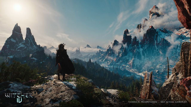 シリーズ最新作『ウィッチャー4』標準PS5上で60fps動作の技術デモ公開―Epic Gamesの「State of Unreal」にて
