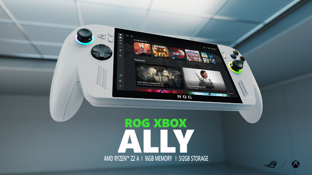 Xboxブランドの携帯ゲーム機「ROG Xbox Ally」「ROG Xbox Ally X」発表！【Xbox Games Showcase 2025】