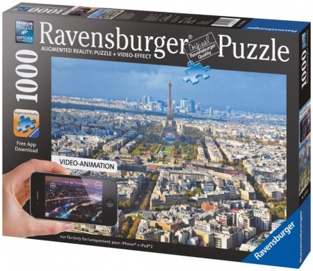 ドイツのジグソーパズルメーカーの  Ravensburger  が、AR（拡張現実）に対応したジグソーパズルシリーズをリリースした。価格は14.99ユーロ（約1600円）。