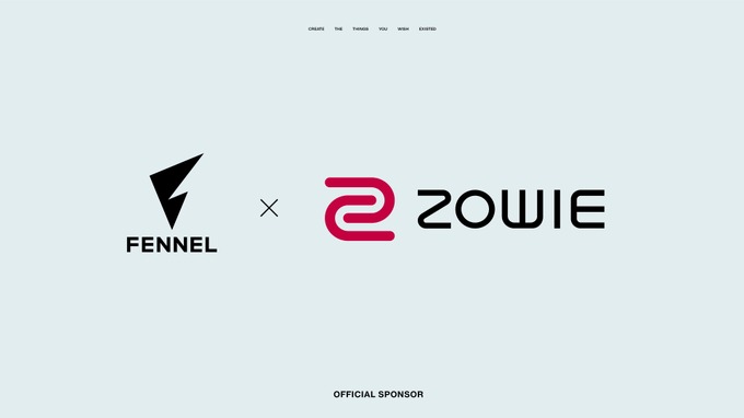 プロeスポーツチーム「FENNEL」がBenQのブランド「ZOWIE」とスポンサー契約　モニターがもたらす競技力向上の価値を発信