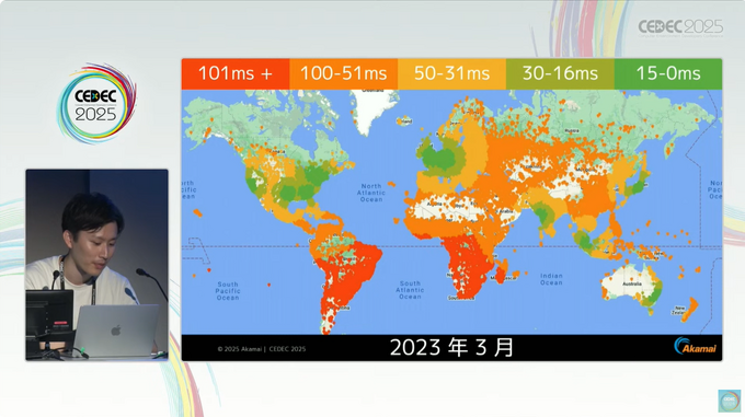 オンラインゲームの遅延問題に終止符を。―Akamaiが提供する“世界で最も分散したネットワーク”とは？コスト90%削減を実現したDB連携事例も【CEDEC2025レポート】