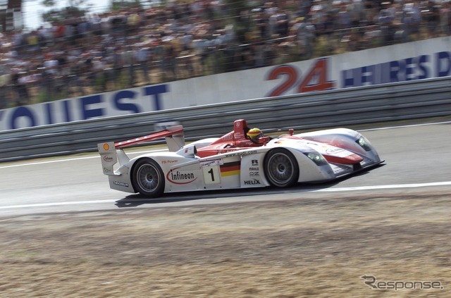 アウディ『R8』（2002年ル・マン優勝車）