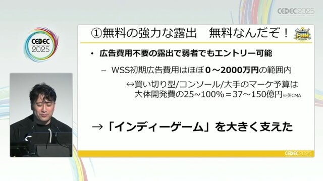 「300万本売ったインディーゲームのプロデューサーだけど、もうSteamでは今までのプロデュースでは限界かもしれない」【CEDEC2025】