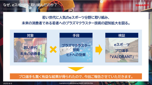 「空気バフ」で『VALORANT』が強くなる！？シャープがプラズマクラスターのeスポーツ効果を発表、QT DIG∞とのスポンサー契約も