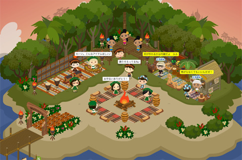 サイバーエージェントは、「アメーバピグ」にて南の島の生活や探検をテーマにしたPC向けソーシャルゲーム『ピグアイランド』を22日からサービス開始しました。
