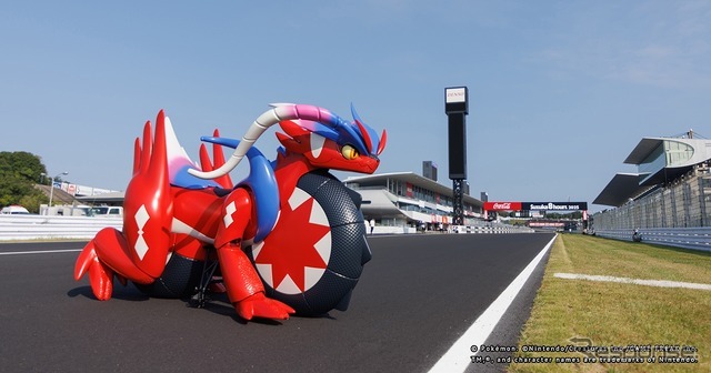鈴鹿サーキットで走行した際のホンダコライドン