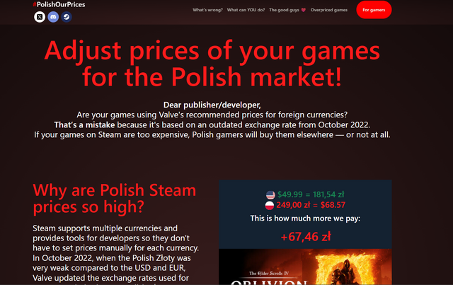Steamの販売価格、ポーランドでは20～30％も高い異常事態。ゲーマーたちの嘆きとその原因は