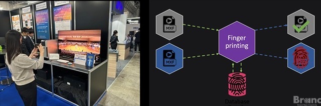 アリドレムネクスト、無断転載検出を検出する独の映像保護技術を日本初導入。「Inter BEE 2025」で披露