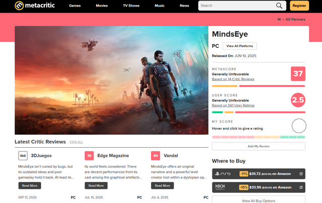 2025年ワーストゲームになりそうな1本とは…「元GTAプロデューサー」の肩書が生んだ過大な期待と崩壊の連鎖