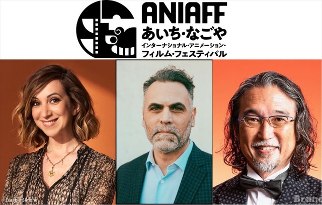 左から、ペネロープ・バジュー氏、オーブリー・ミンツ氏、塩田周三氏