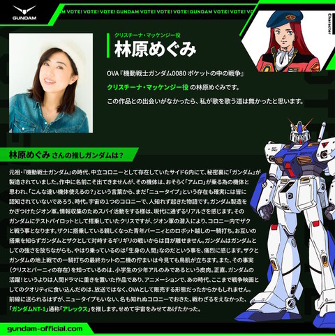「全世界“ガンダム”総選挙」中間結果の上位20機発表！「νガンダム」やSEED系、さらに「ジークアクス」からもランクイン