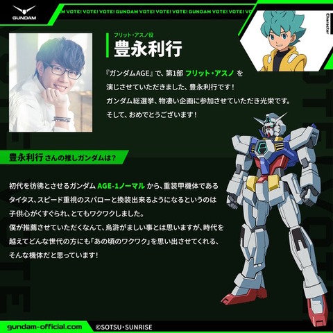 「全世界“ガンダム”総選挙」中間結果の上位20機発表！「νガンダム」やSEED系、さらに「ジークアクス」からもランクイン