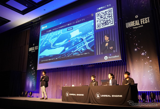 AFEELA 1の試作ECUで動作するアンリアルエンジン