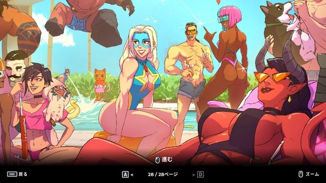 女性キャラ中心に露出減少…話題のADV米スイッチ版、水着キービジュアルが規制される