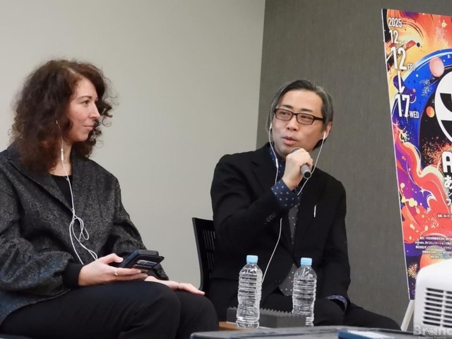 左から、ジェシカ・ポース氏氏、齋藤優一郎氏