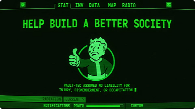 『Fallout』をモチーフにしたリアリティショー「Fallout Shelter（仮題）」正式発表！参加者の7つのコア能力が試される