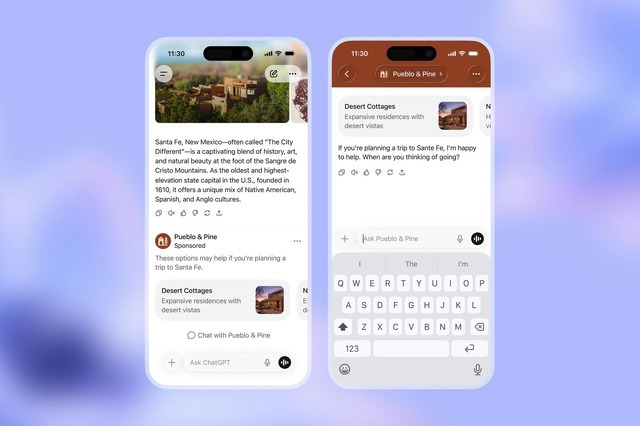 OpenAI、ChatGPTに広告表示を開始。無料版および廉価プラン「ChatGPT Go」が対象