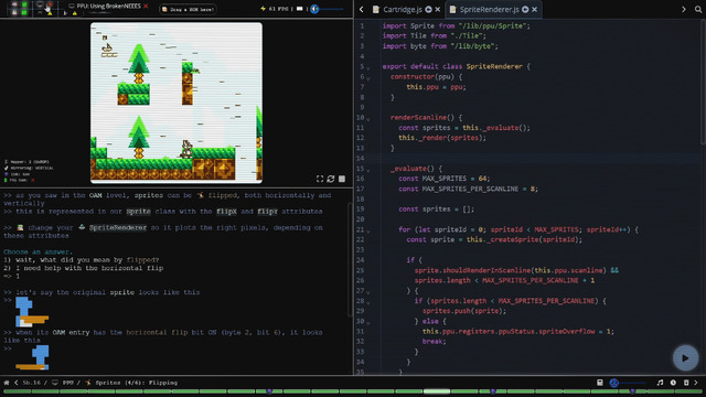 【無料配信】レトロゲーム機のエミュレーターを作るプログラミングゲーム『EmuDevz』