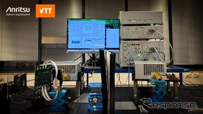 アンリツとVTTが次世代通信を担うDバンドで世界最高水準の高速伝送を実証
