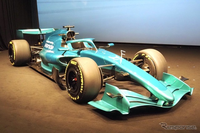 新Hマークを施した2026年のホンダF1マシン