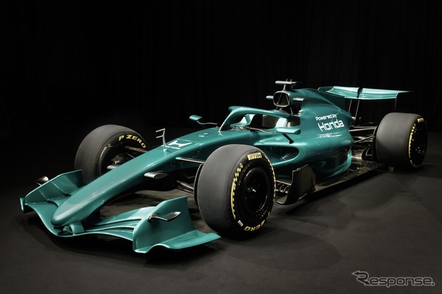新Hマークを施した2026年のホンダF1マシン
