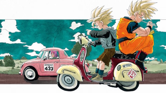 当時の漫画がそのまま動いてる…「ドラゴンボール」40周年記念映像が凄まじい！鳥山明先生のイラストが、最新技術によるアニメーションで躍動