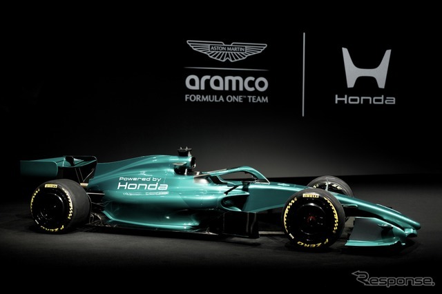 新Hマークを施した2026年のホンダF1マシン