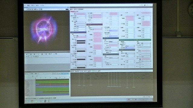 14日、東洋美術学校にて「ゲームエフェクト・セミナー」が開催され、約90名の参加者が集まりました。その第三部では、アグニ・フレアの稲葉剛士社長がプロのゲーム開発者としての立場から、ゲームエフェクト制作の現状やテクニックについて講演しました。