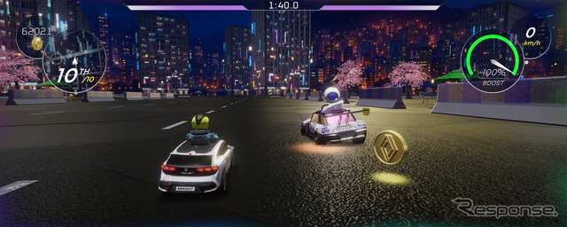 ルノーの新型SUV『フィランテ』に搭載されるヴァレオのXRゲーム