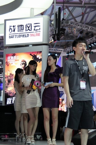 中国市場でも高い人気を誇るエレクトロニック・アーツ。China Joy 2012でも大きなブースを出して来場者を集めていました。また、今年からは昨年秋に買収したポップキャップ(PopCap)ブランドのタイトルも展示。こちらも存在感を放っていました。