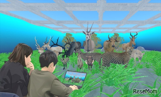 動物の博物館を作ろう！ ～バーチャル空間で くらべて・ならべて・つたえてみよう～