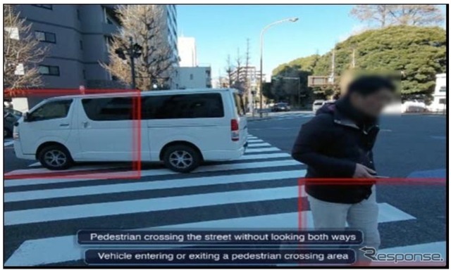 ARグラスの画面