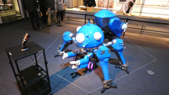 「攻殻機動隊展 Ghost and the Shell」場内の様子