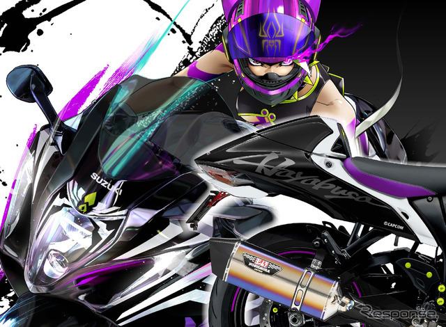 スズキと『ストリートファイター6』がコラボした『Hayabusa Tuned by JURI』