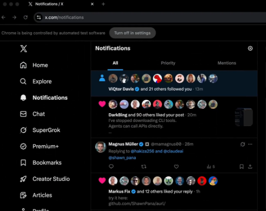 AIエージェントがコマンドラインでブラウザを自動操作。「Browser Use CLI 2.0」リリース。Chrome DevTools接続などで操作が倍速に
