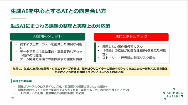 グローバル展開の裏で規制と向き合うゲーム業界の課題とは？―法律家が語る「ゲームの法規制」や「生成AI」の今