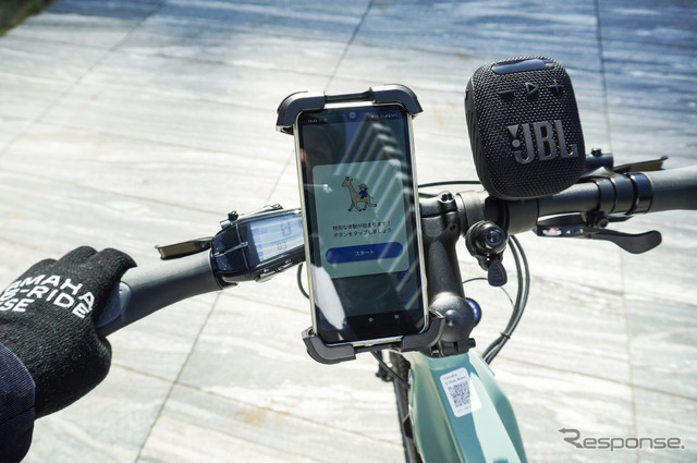 ヤマハのeバイクで「Mobilit.E.S（モビリテス）」を体験。位置情報を使って、最適なガイドをしてくれる