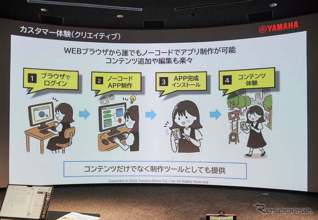 ヤマハ発動機の位置情報サービス「Mobilit.E.S（モビリテス）」